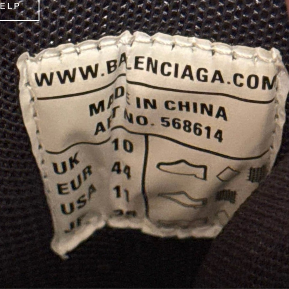 Balenciaga Men’s Track 2 Open Sneakers